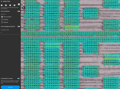 How to use annotations for trial plot operations - PIX4Dfields